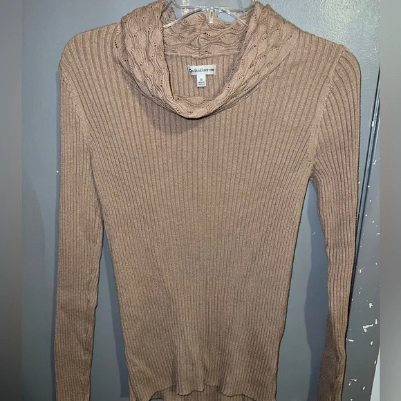 CROFT&BARROW tan sweater - Picture 1 of 3